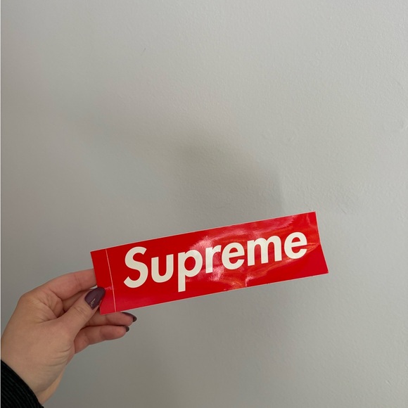 Supreme Box Logo Sticker - Picture 1 of 5